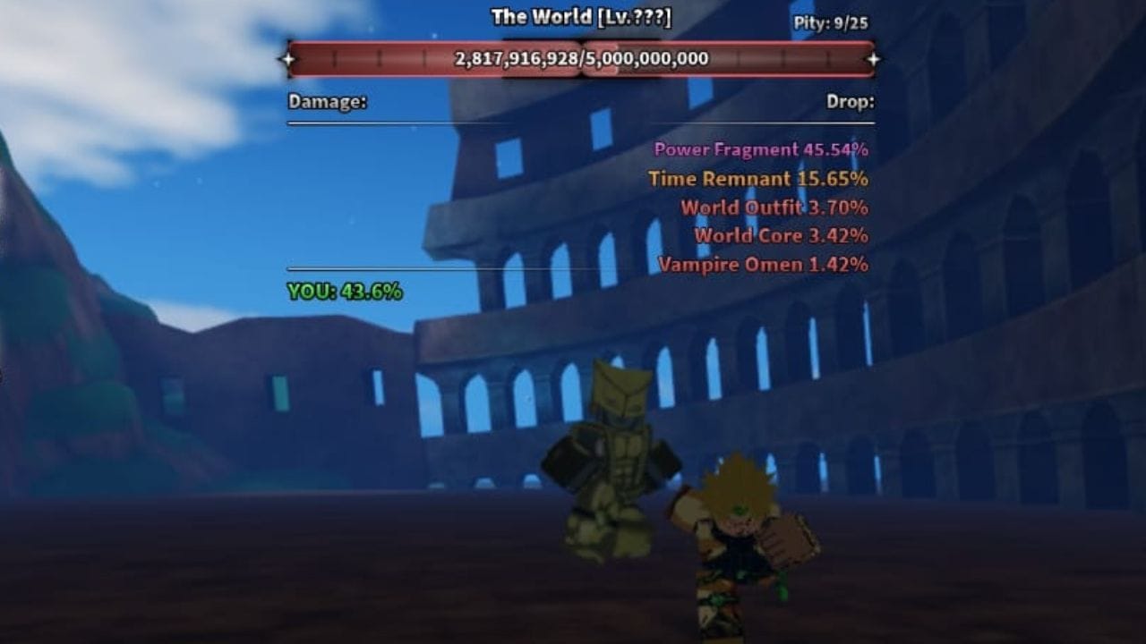 The World boss (Image via Roblox)
