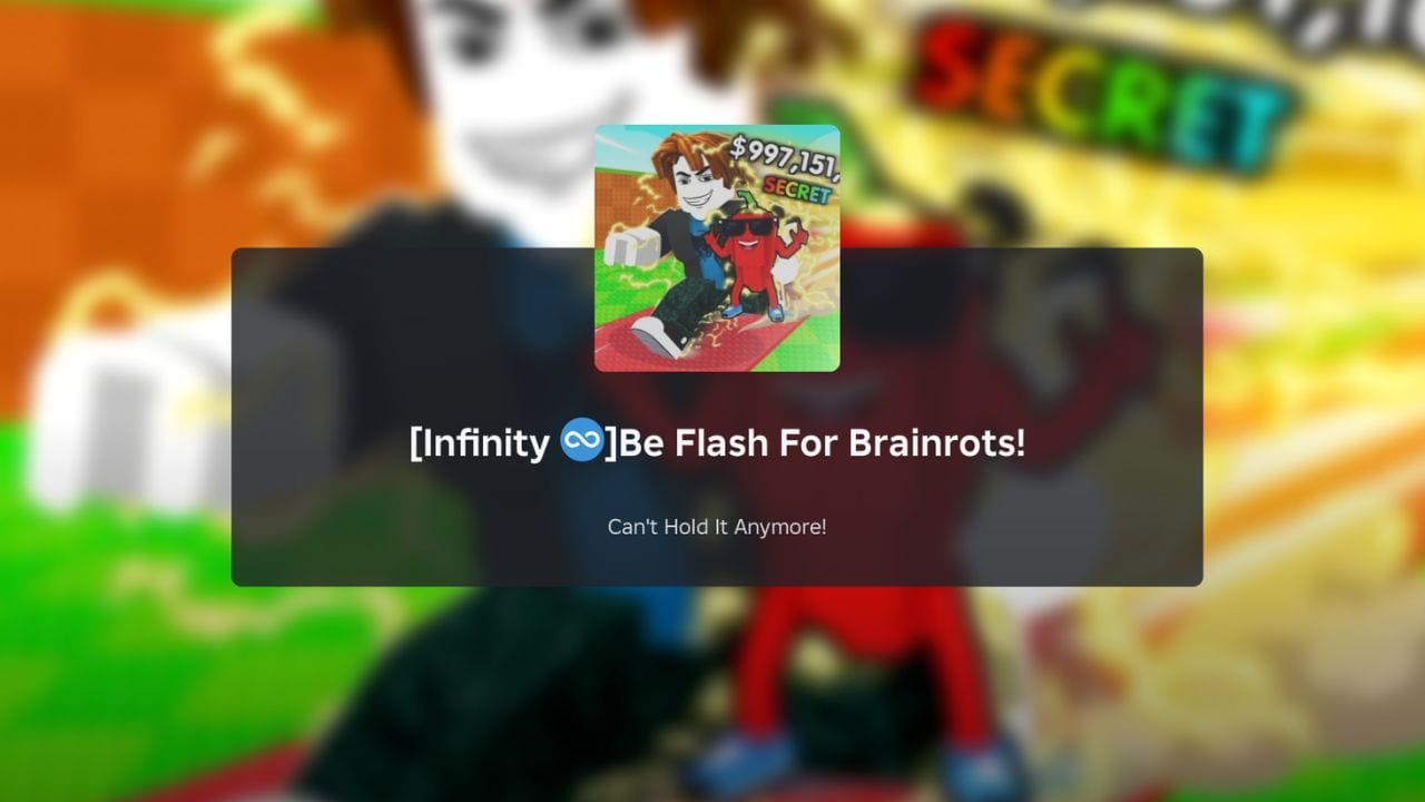 All treadmills in Be Flash For Brainrots