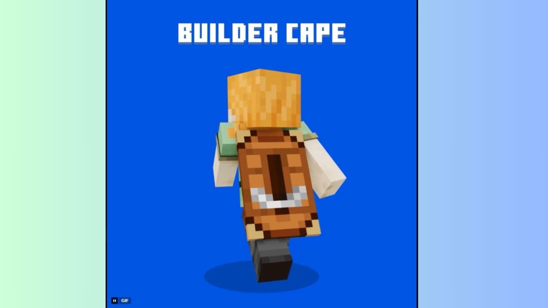 Here's how you can get the Builder Cape in Minecraft (Image via X/@Minecraft)