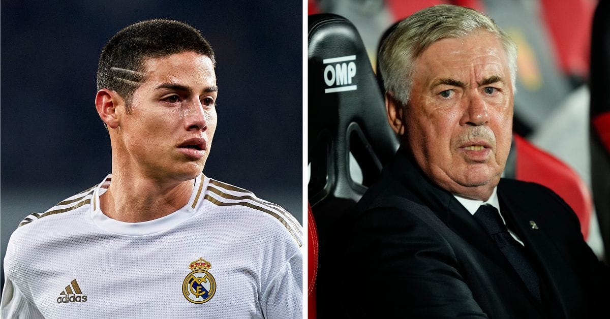 "Manchester United is dead" - James Rodriguez reveals what Carlo Ancelotti told him in phone call that stopped Old Trafford transfer