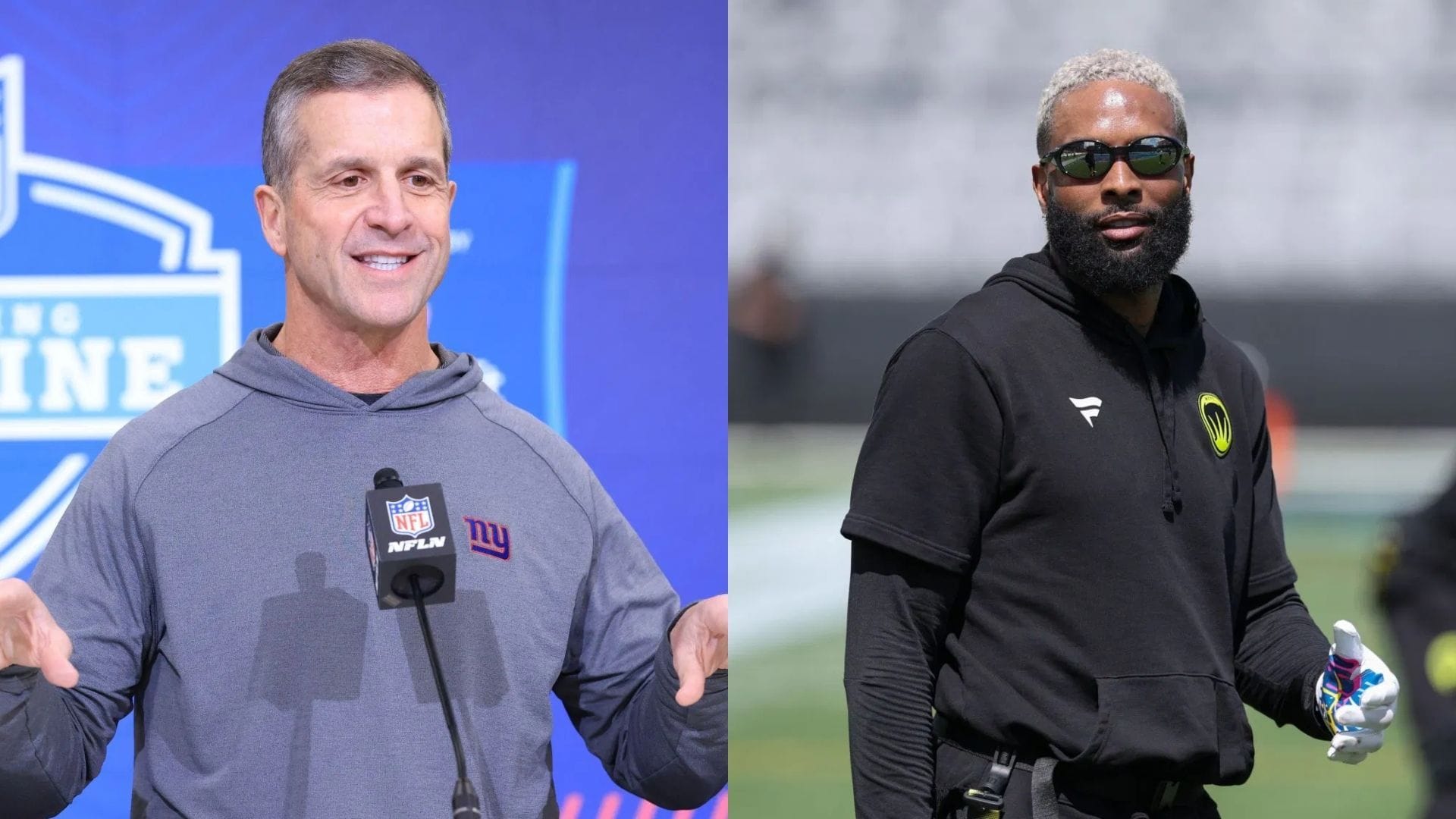 "Those need to get answered": John Harbaugh raises major questions for Odell Beckham Jr. as Super Bowl-winning WR eyes Giants reunion