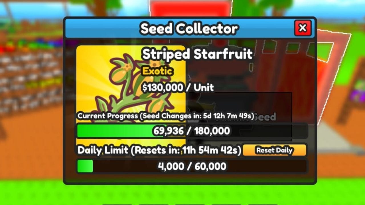 All details of the Striped Starfruit (Image via Roblox)