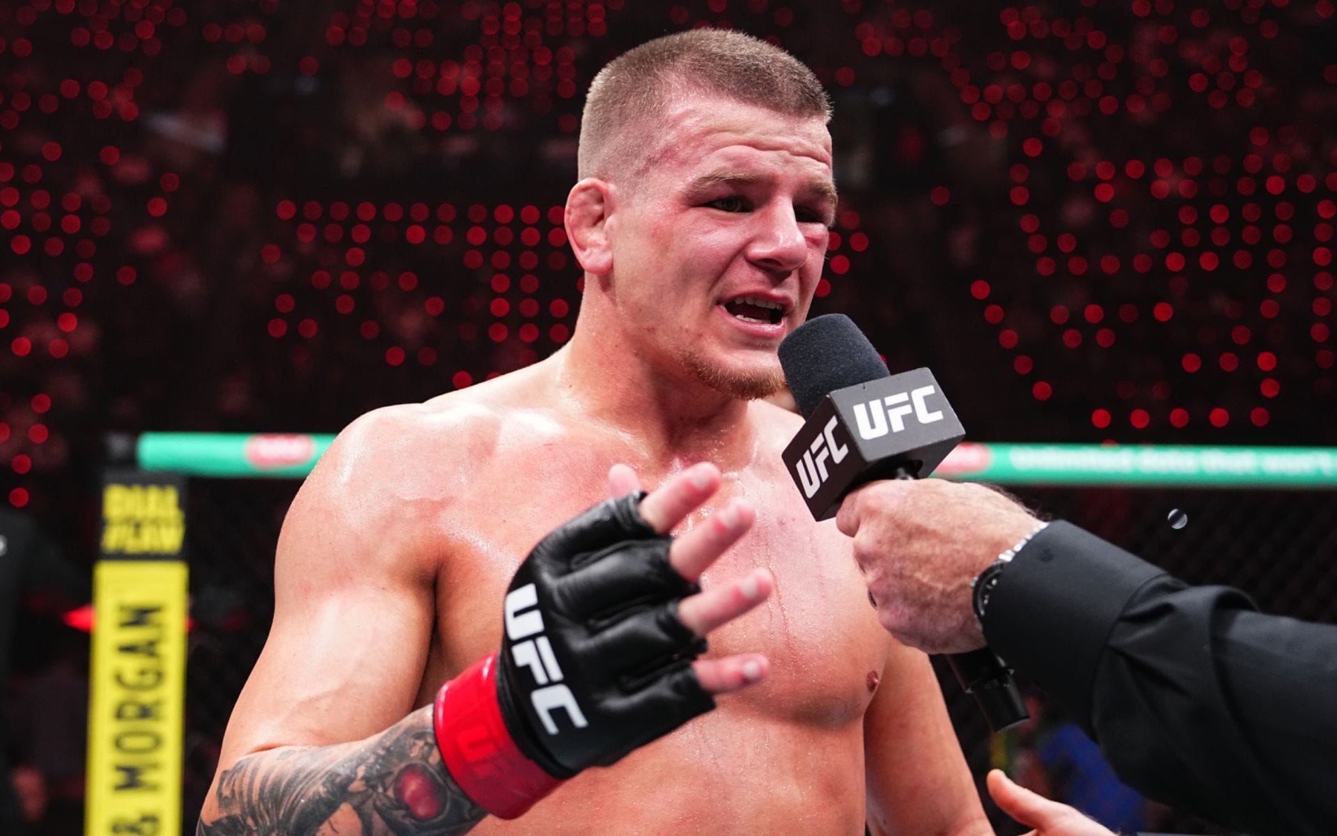 "We lost the baby" - Grant Dawson explains getting emotional after UFC 328 win over Mateusz Rebecki
