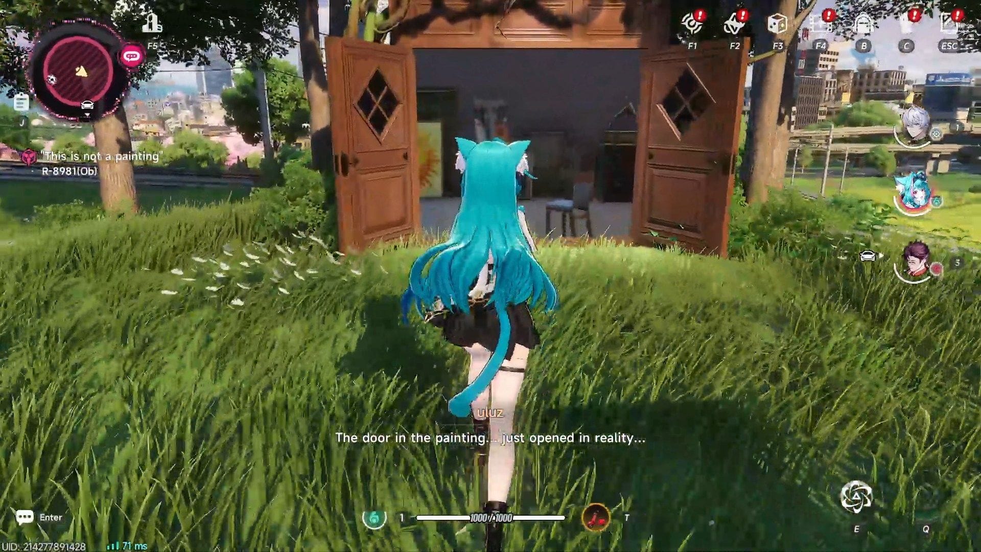 Go through the newly opened door (Image via Hotta Studio)