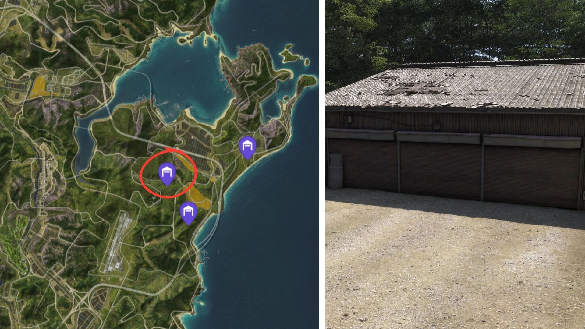 Nissan #11 Tomica Skyline Turbo Super Silhouette location (Image via Xbox Game Studios || Map Genie)