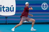 Ethan Quinn of the United States during the Miami Open in March 2026, in Miami Gardens, Florida,(Photo via Getty Images)