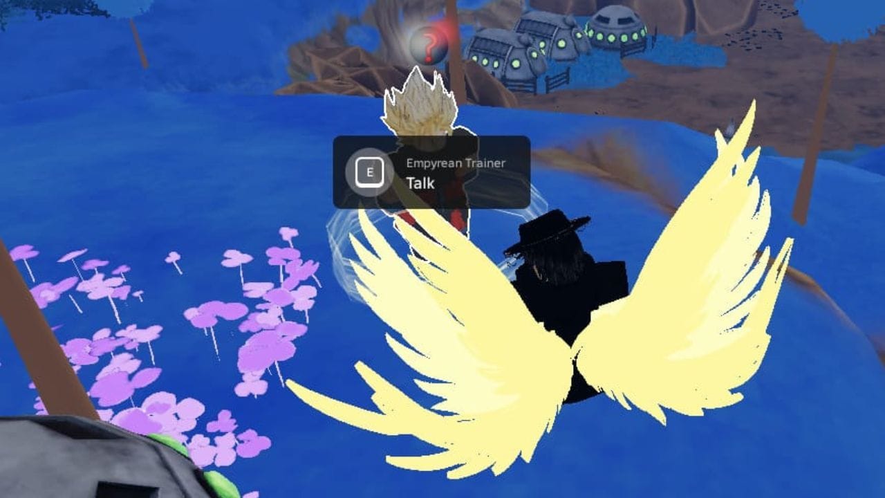 The Empyrean Trainer (Image via Roblox)