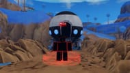 The Raid NPC on Blue Planet Island (Image via Roblox)