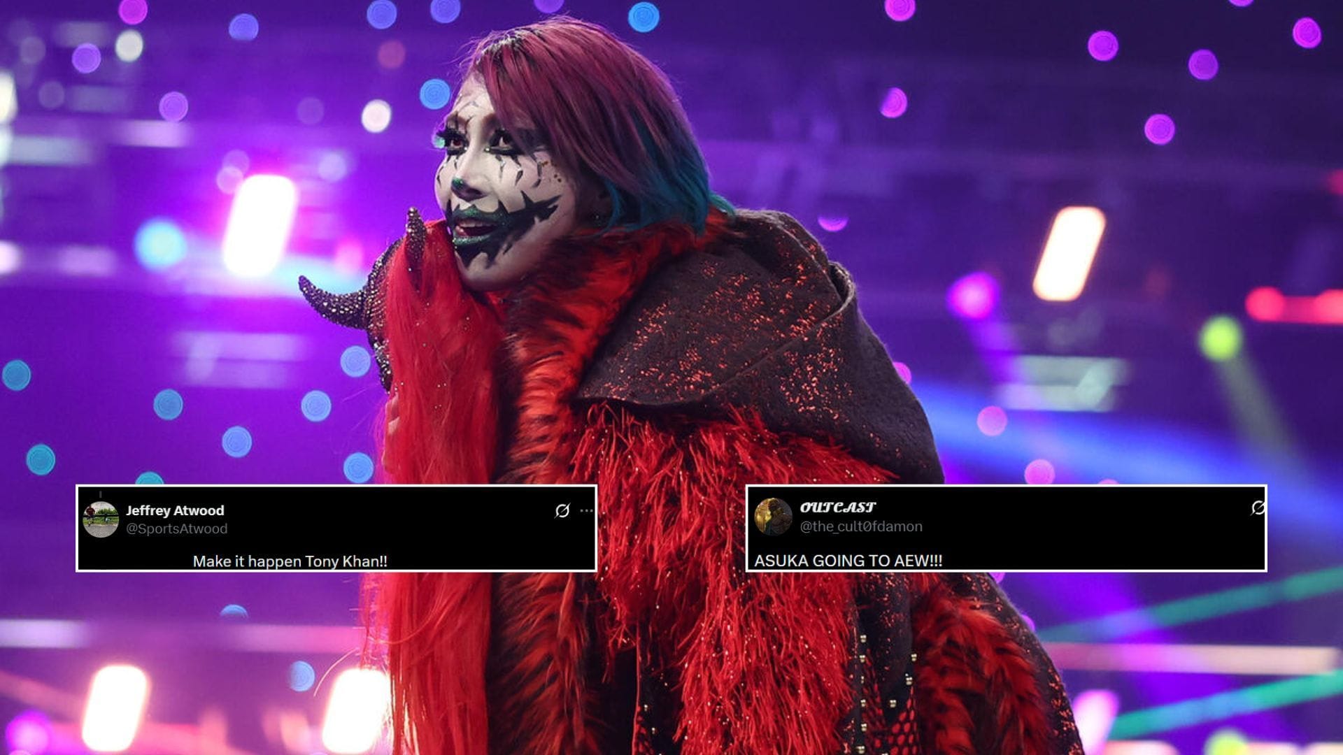 "Make it happen Tony Khan," "ASUKA GOING TO AEW" - Fans erupt after the Japanese star teases leaving WWE during Backlash 2026