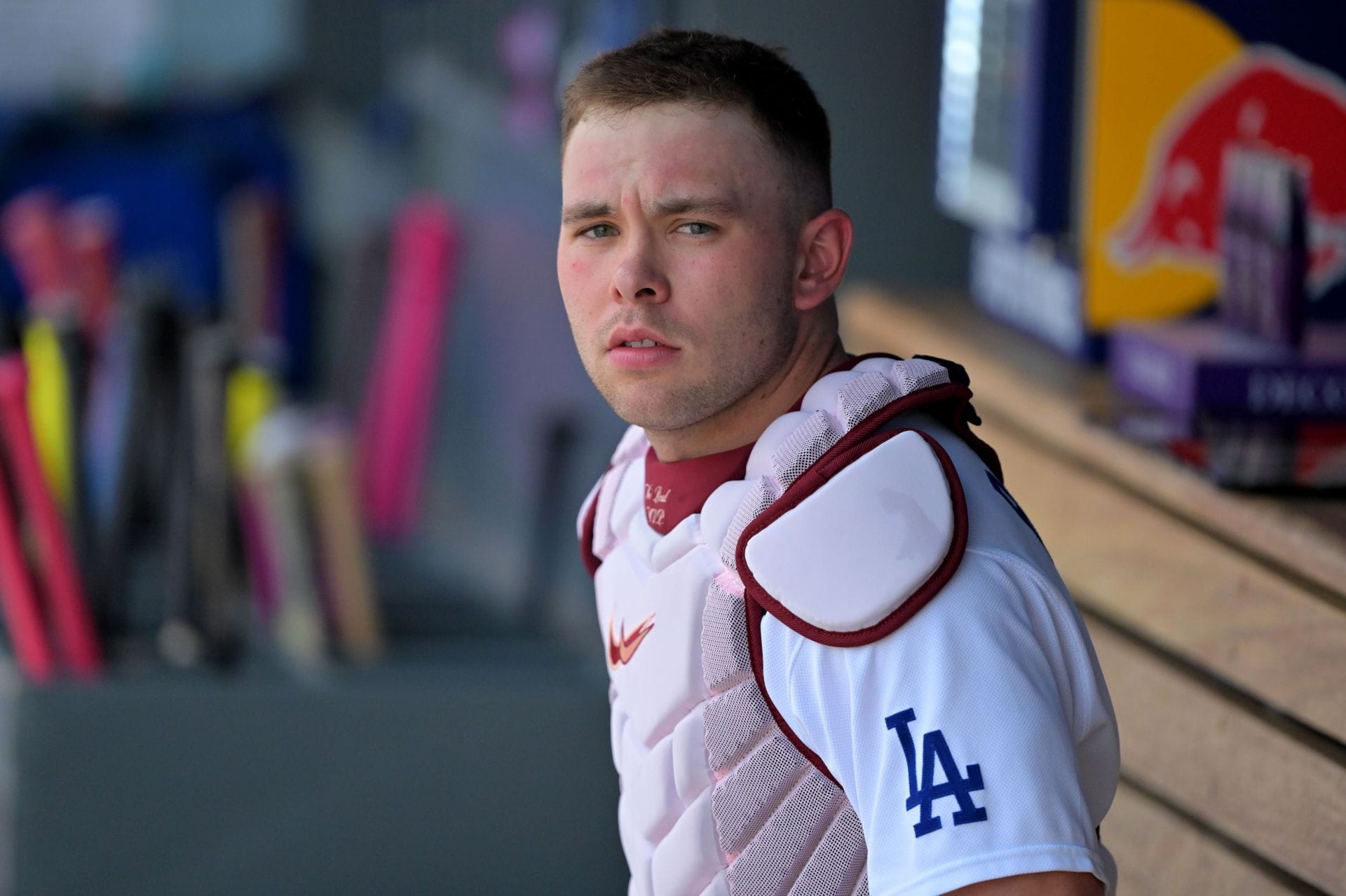 "Certified psycho";"What a loser" - Fans rip Dalton Rushing for his emotional outbursts during Dodgers vs Giants game