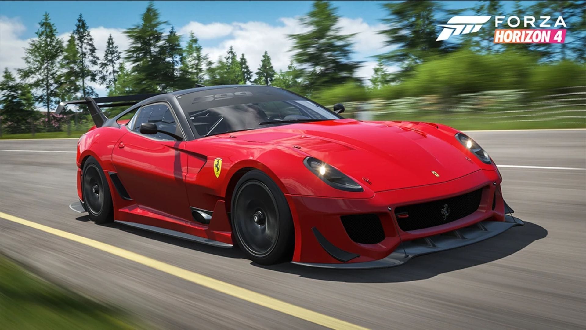 599XX Evo was one of the fastest cars in FH4 (Image via Xbox Game Studios || Forza Wiki)
