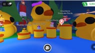 Stormy Ducky Drama event hub (Image via Roblox)