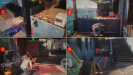 Go through the gap on the wall (Image via Sportskeeda Gaming || IO Interactive)