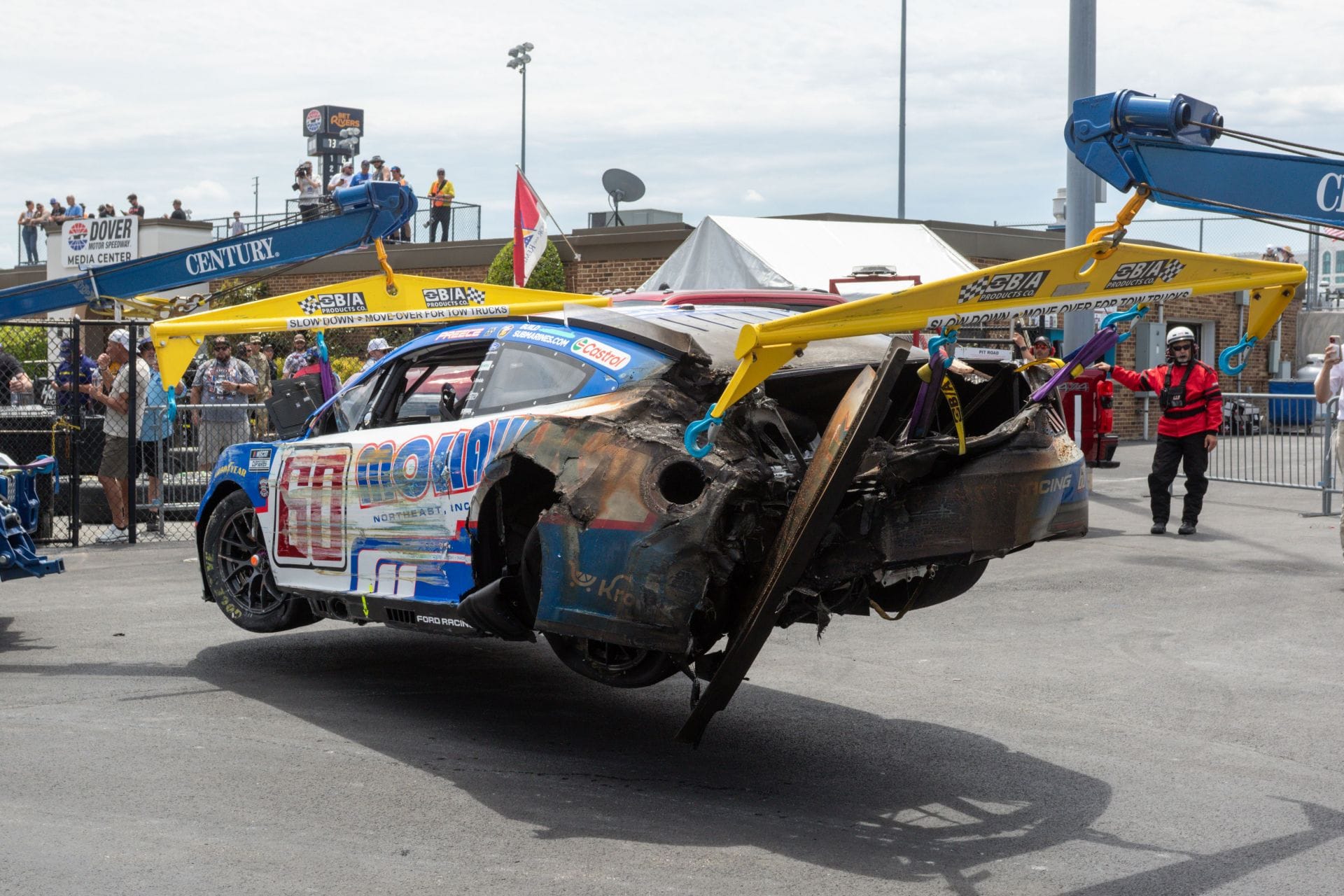NASCAR investigates Ryan Preece’s scary fireball crash after it exposed ...