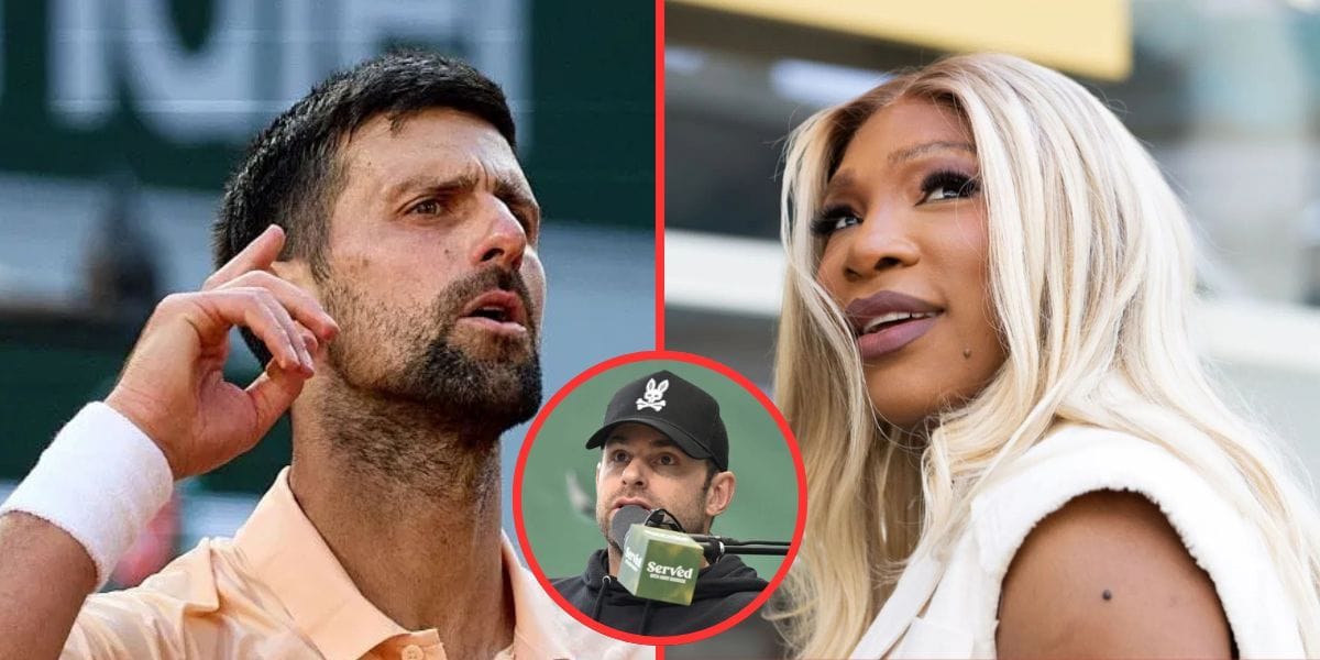 "Novak Djokovic is in Serena Williams mode" - Andy Roddick reacts to Serb's 'bumpy' French Open 2R outing