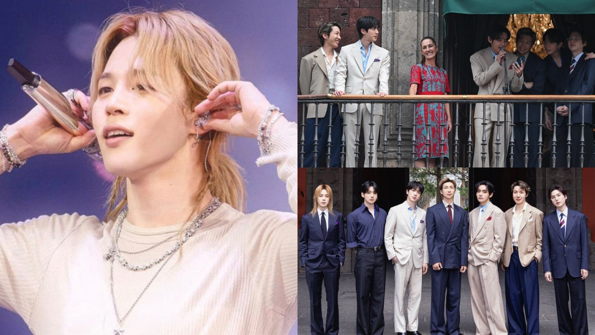 “WHERE IS JIMIN” trends on X after OT6 photo goes viral after BTS’ Mexico presidential visit