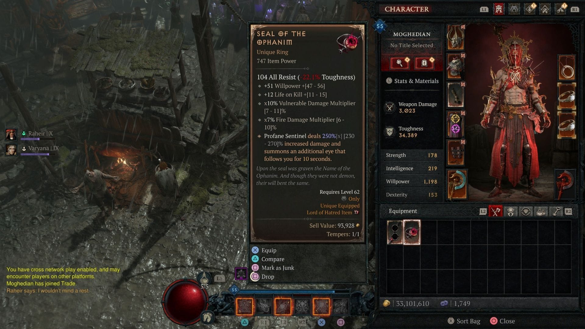 All Warlock Uniques in Diablo 4