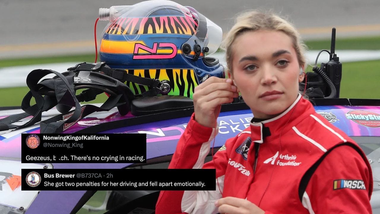 “There’s no crying in racing”: Natalie Decker bashed by fans amid NASCAR sensation’s team radio meltdown at Dover