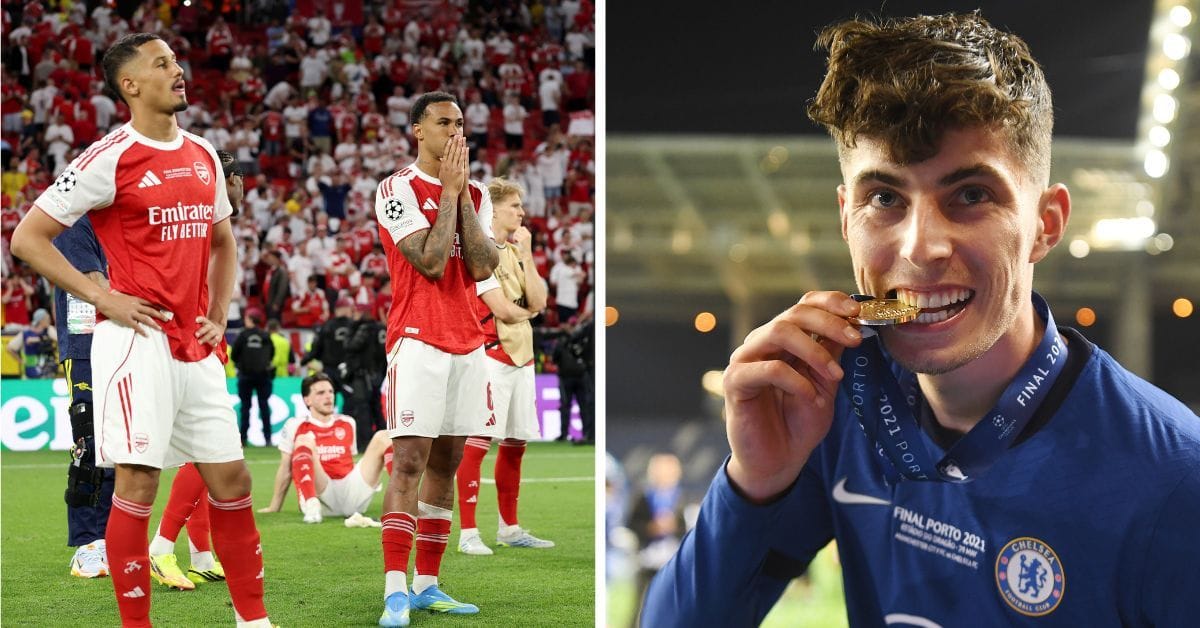 Minutes after Arsenal lose Champions League final, Chelsea appear to mock the Gunners with post on X