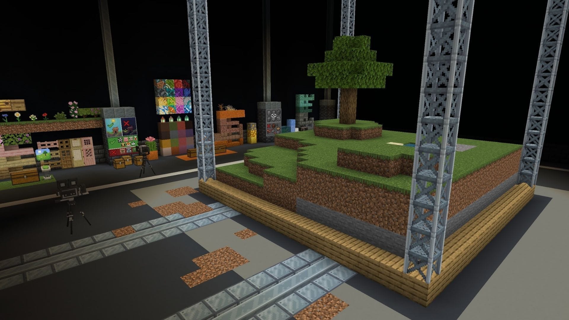 Here are all the rules of the Minecraft Movie build challenge (Image via Mojang Studios)