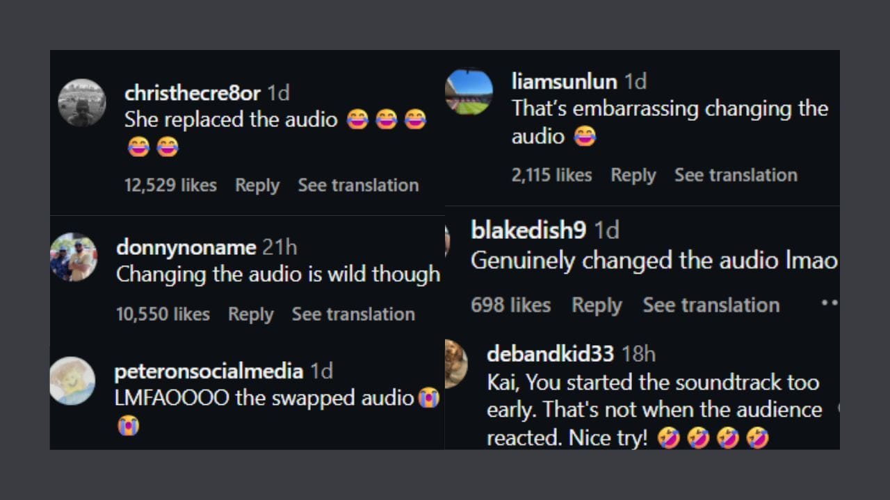 Fans react to Kai Trump's Instagram post.