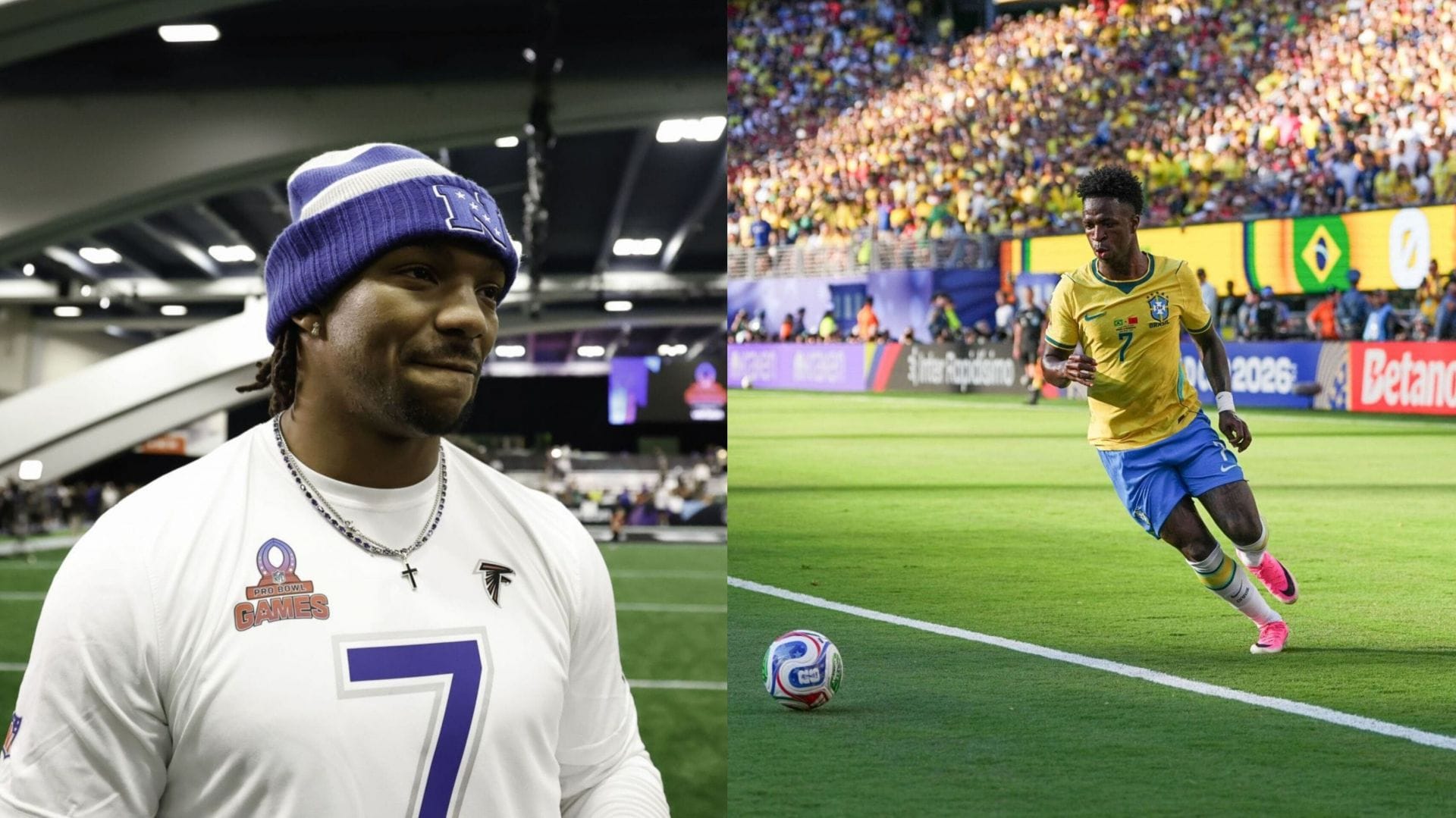 "We've been the closest": Falcons RB Bijan Robinson makes his thoughts known on Vinicius Jr as Brazilian star gears up for FIFA World Cup Game 2