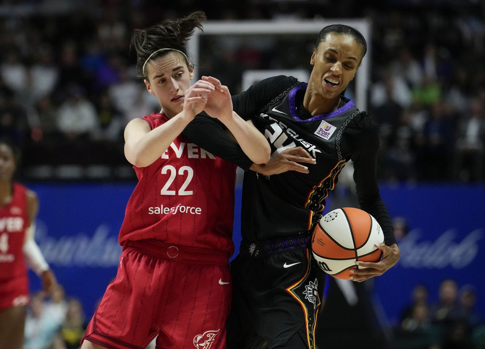 "How much DB wanted to cry", "Who asked her to do this" - WNBA Fans Stunned As Caitlin Clark Promo Features DeWanna Bonner Following Their Fever Split