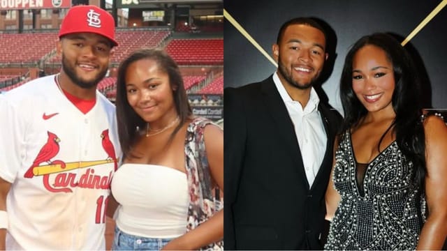 Stunning" - Cardinals wives and girlfriends react to Victor Scott II's  fiancee Alivia's black swimwear look