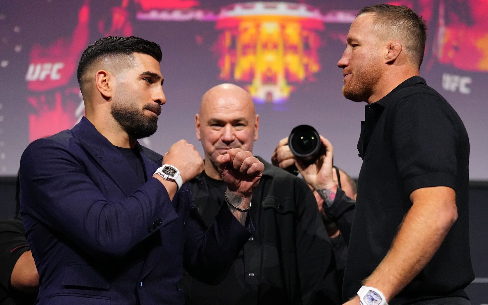 "Your son already knows who I am" - Ilia Topuria fires back with chilling statement after Justin Gaethje’s father compares him to former opponents