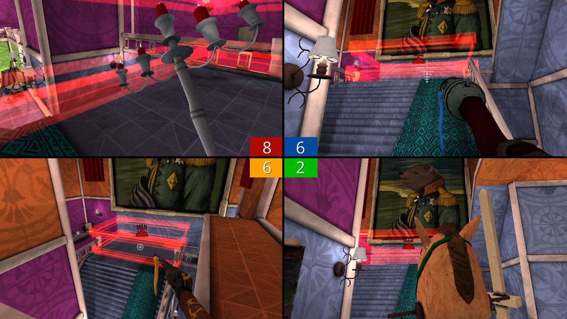Screencheat oferece uma visão única deste gênero (Imagem via Steam)