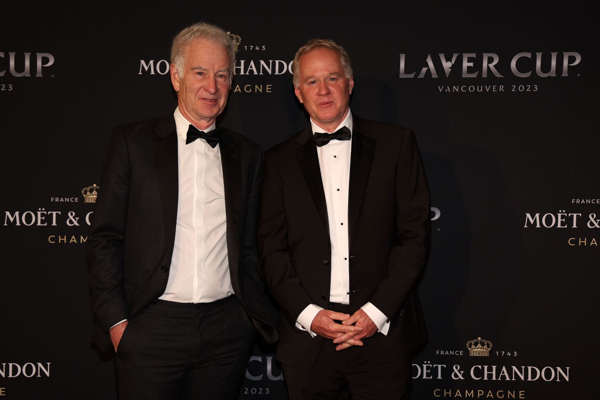 John McEnroe (esquerda) e Patrik McEnroe (direita) (Fonte: Getty)