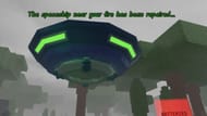 A nave reparada (imagem via Roblox)