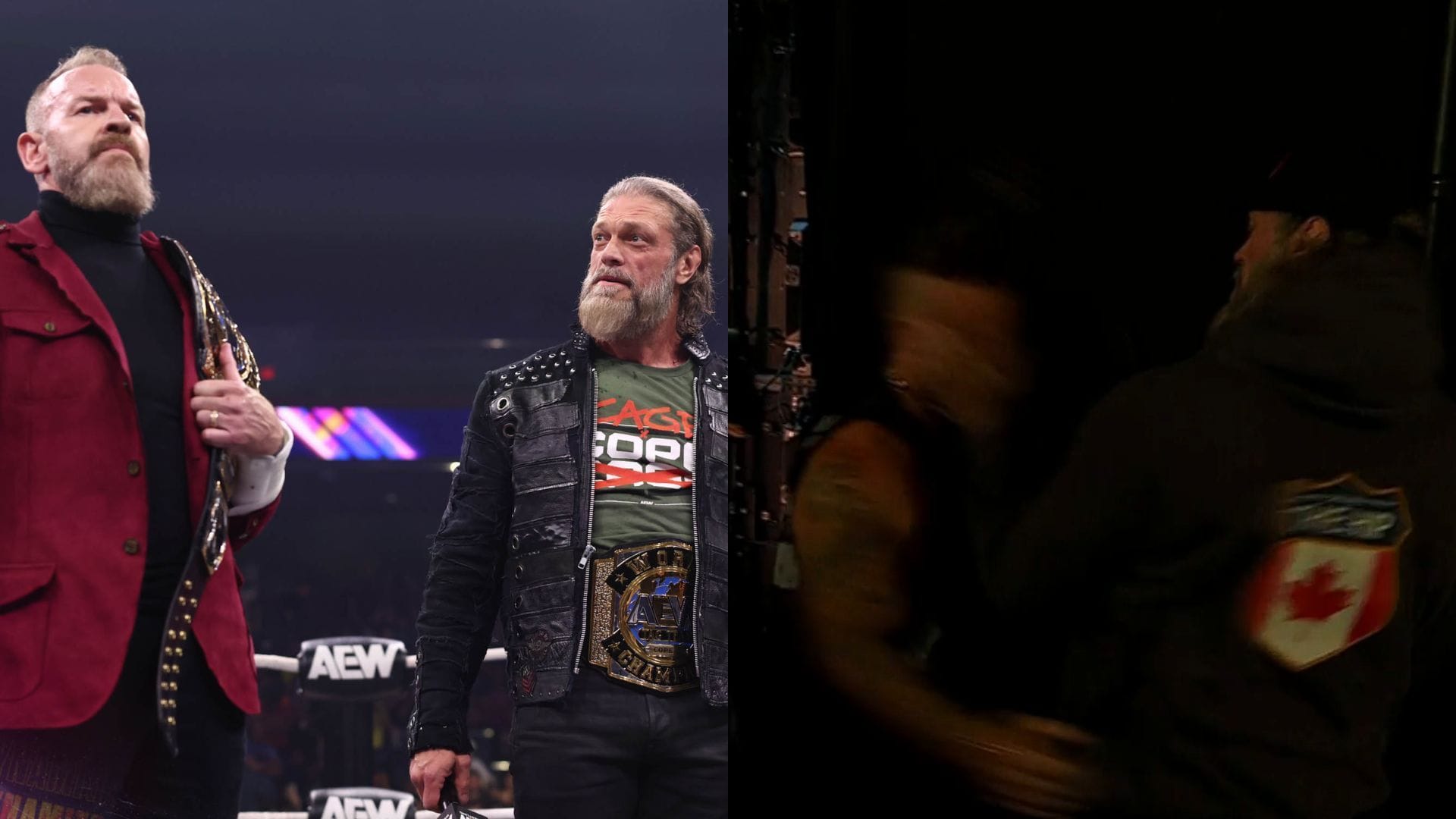 Adam Copeland and Christian Cage involved in huge backstage fight in AEW