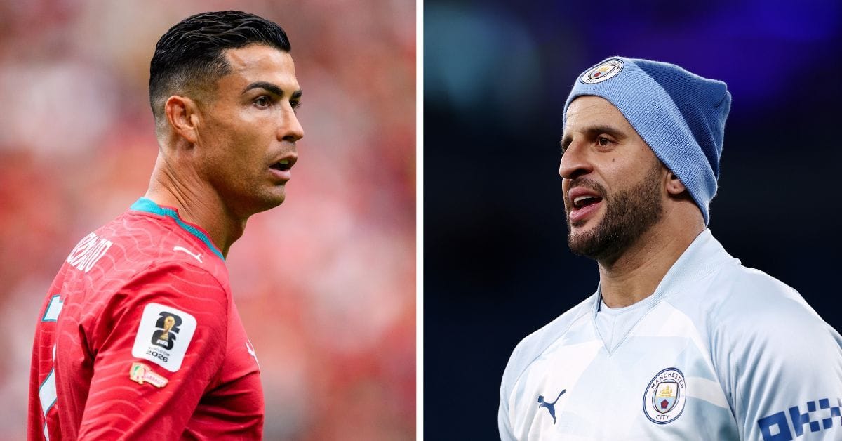 Kyle Walker responds when asked if he will relish facing Cristiano Ronaldo and Portugal after criticism on FIFA World Cup display vs DR Congo
