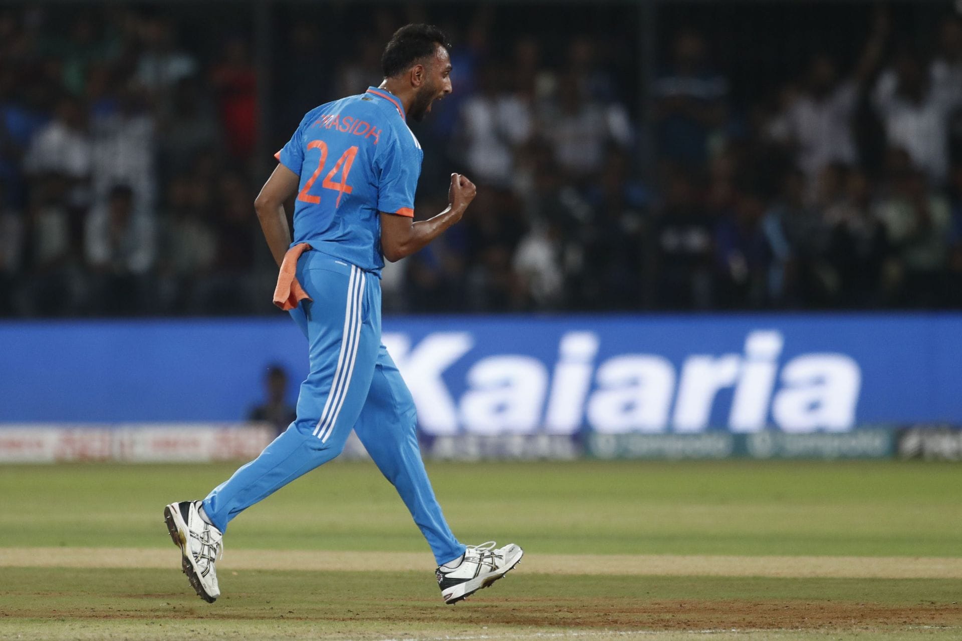 Prasidh Krishna removes Hashmatullah Shahidi on 102 to cap off maiden 5-wicket haul in IND vs AFG 2026 3rd ODI [Watch]
