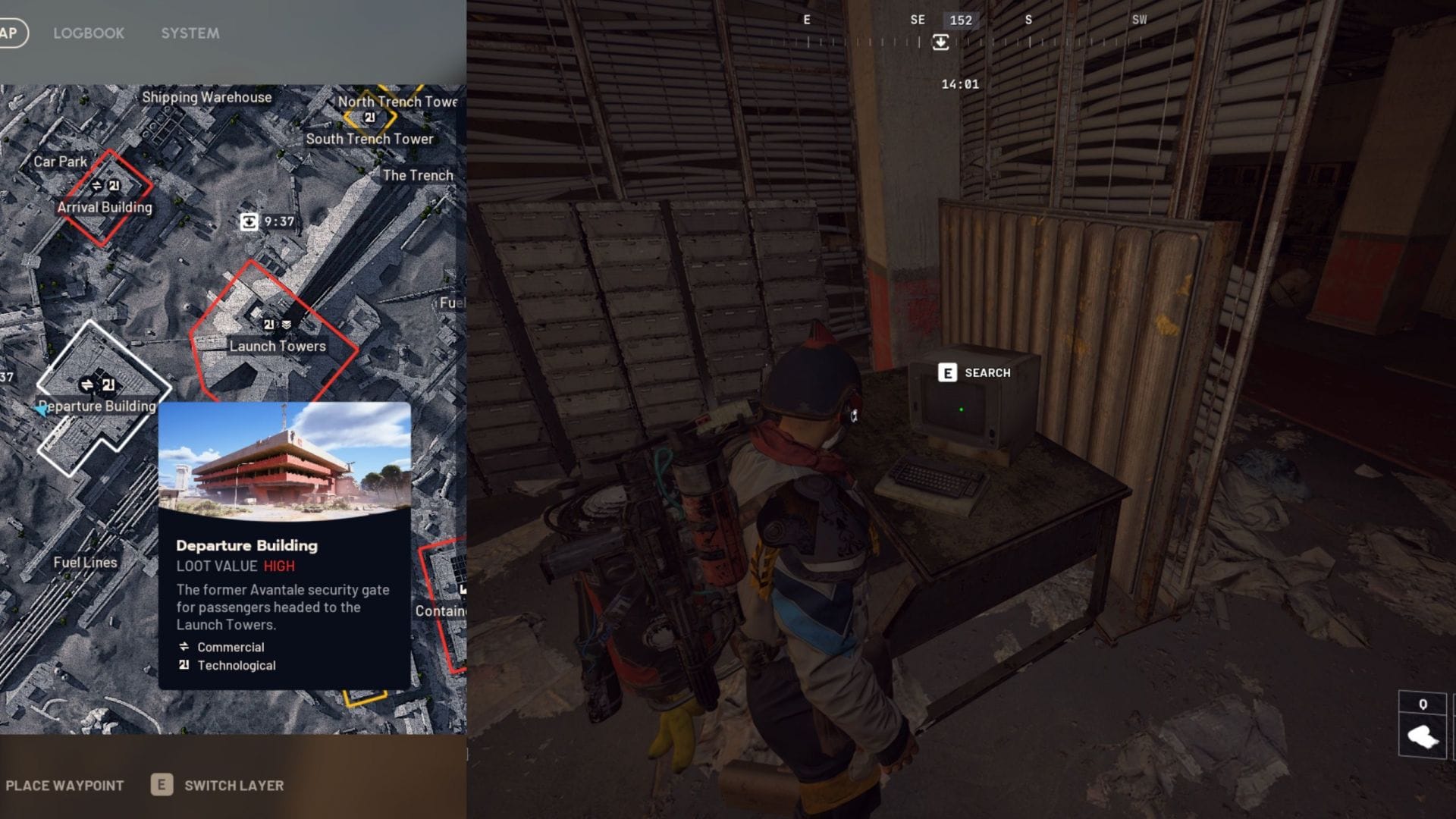 Interact with computers for Season 4 Week 6 Trials (Image via SK Gaming || Embark Studios)