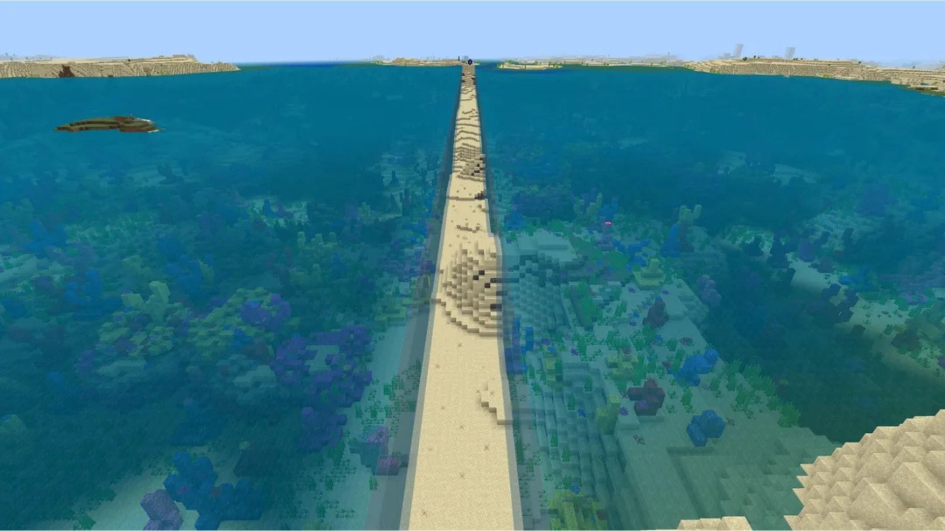"Moses, is that you?": Minecraft fans react hilariously as player splits up an entire sea