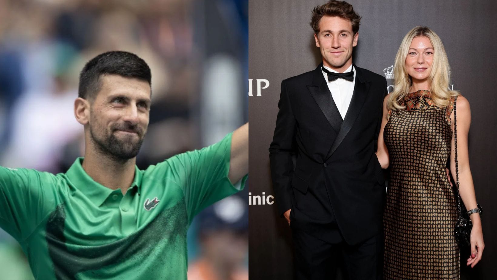 WATCH: Novak Djokovic caught off guard by Casper Ruud having a baby with wife Maria before marriage