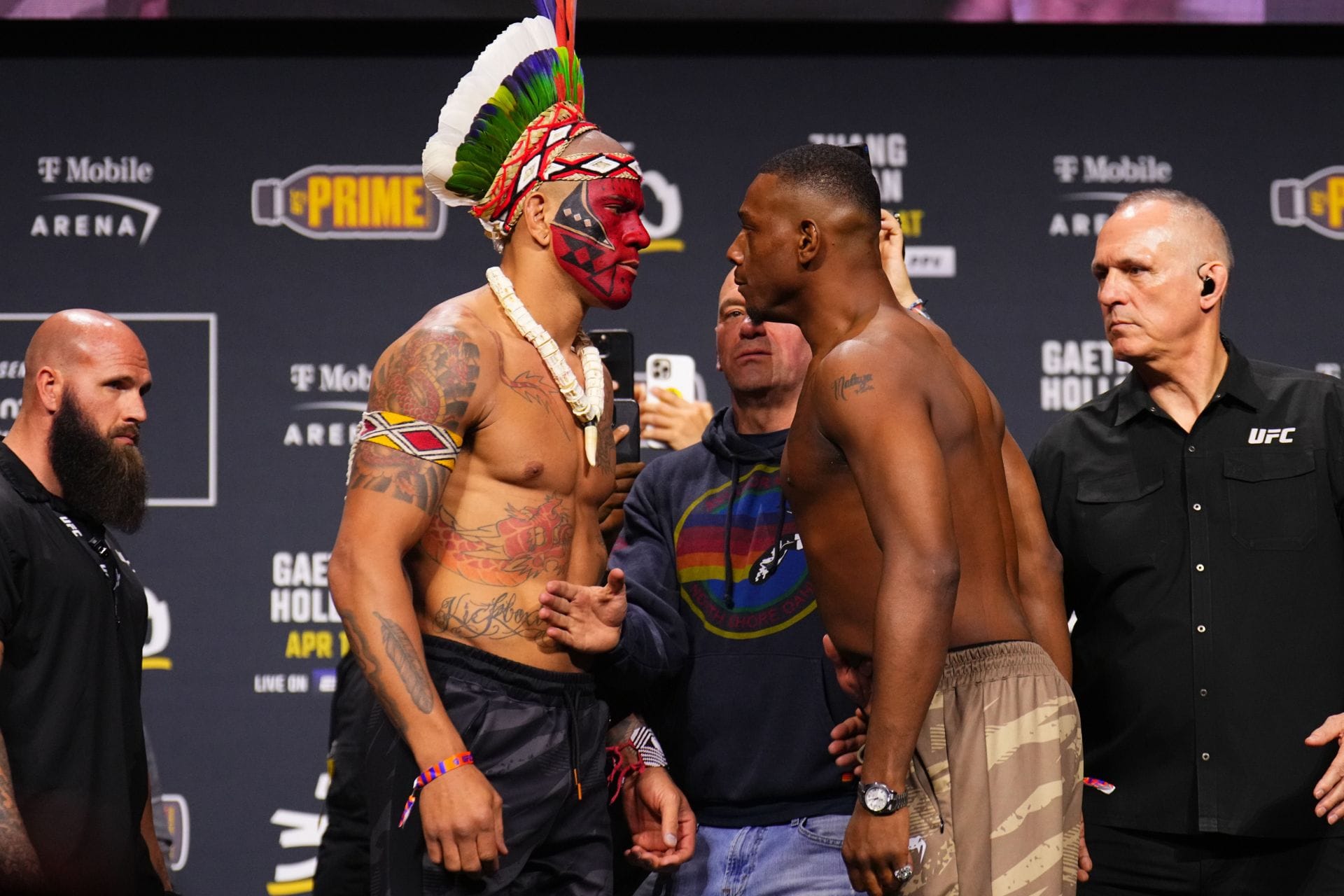 “We planned that” - Jamahal Hill claims viral Alex Pereira face-off at UFC PI was done to hype up fight 