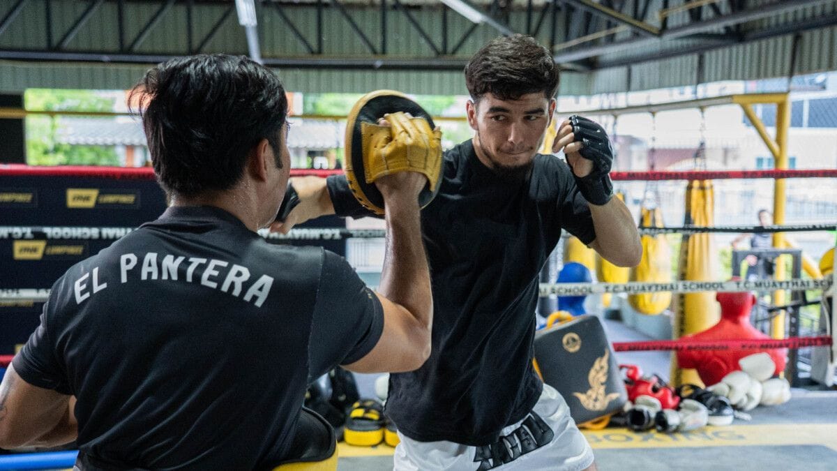 In Photos: Aslamjon Ortikov and Nong-O Hama show off skills in open workout ahead of The Inner Circle 20