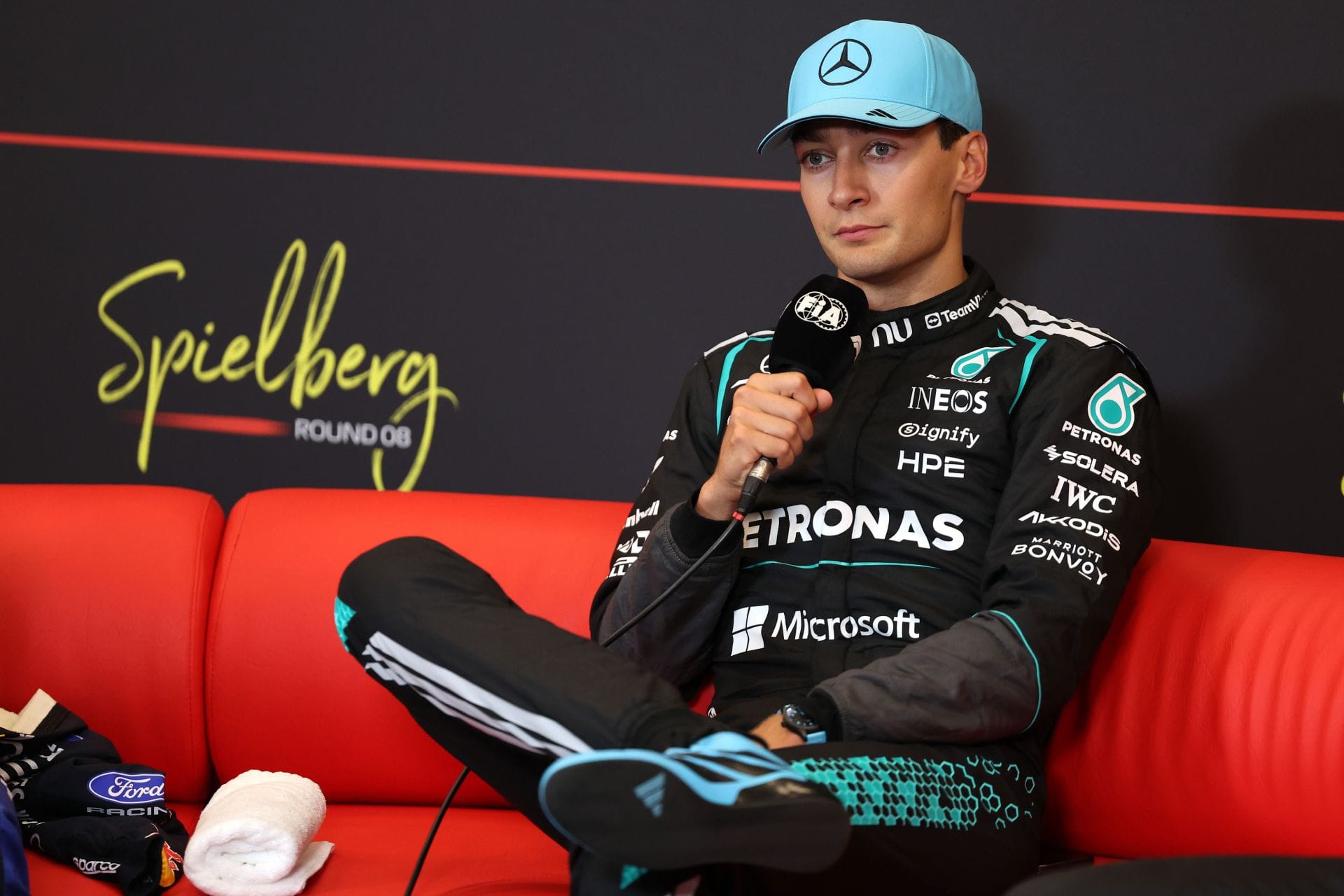 George Russell shares a heartfelt confession after winning the 2026 F1 Austrian GP