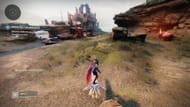 Local de spawn de Randal, o Vândalo, no Cosmódromo de Destiny 2 (Imagem via Bungie)