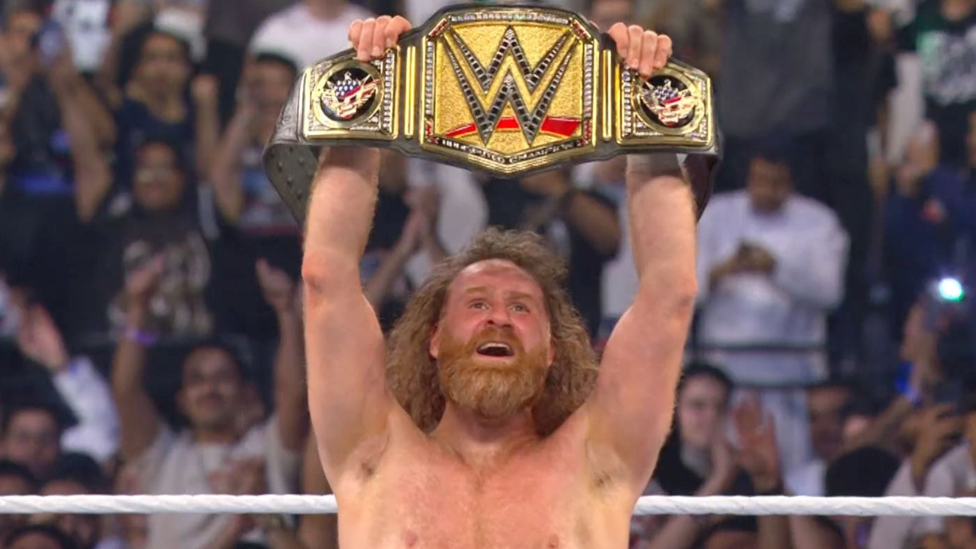 Sami Zayn reacts to tribute from recently signed AEW star