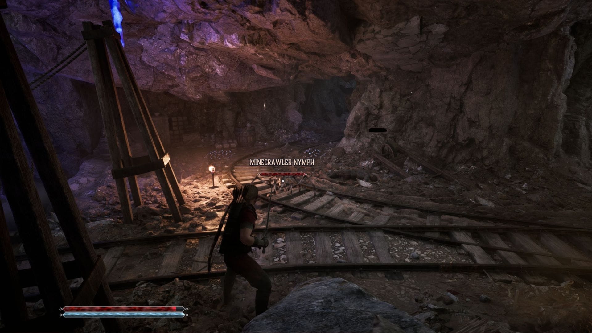 You will face Minecrawler nymphs inside the flooded mine (Image via Alkimia Interactive)