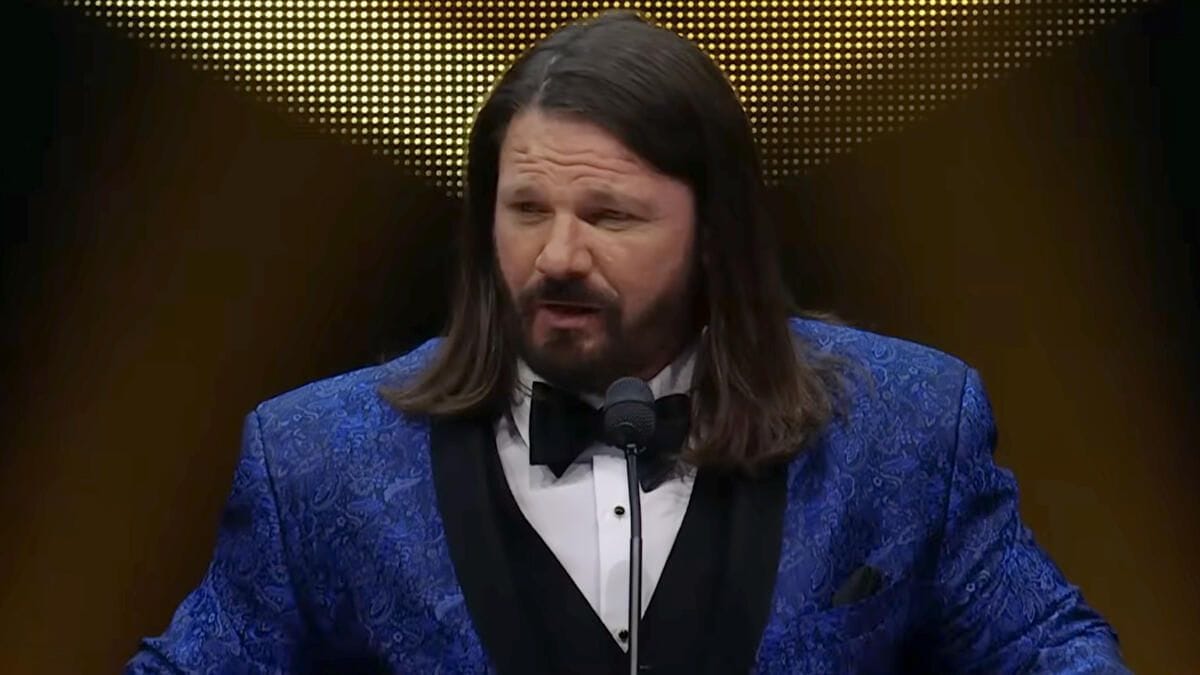 Current WWE champion calls AJ Styles "Dad"