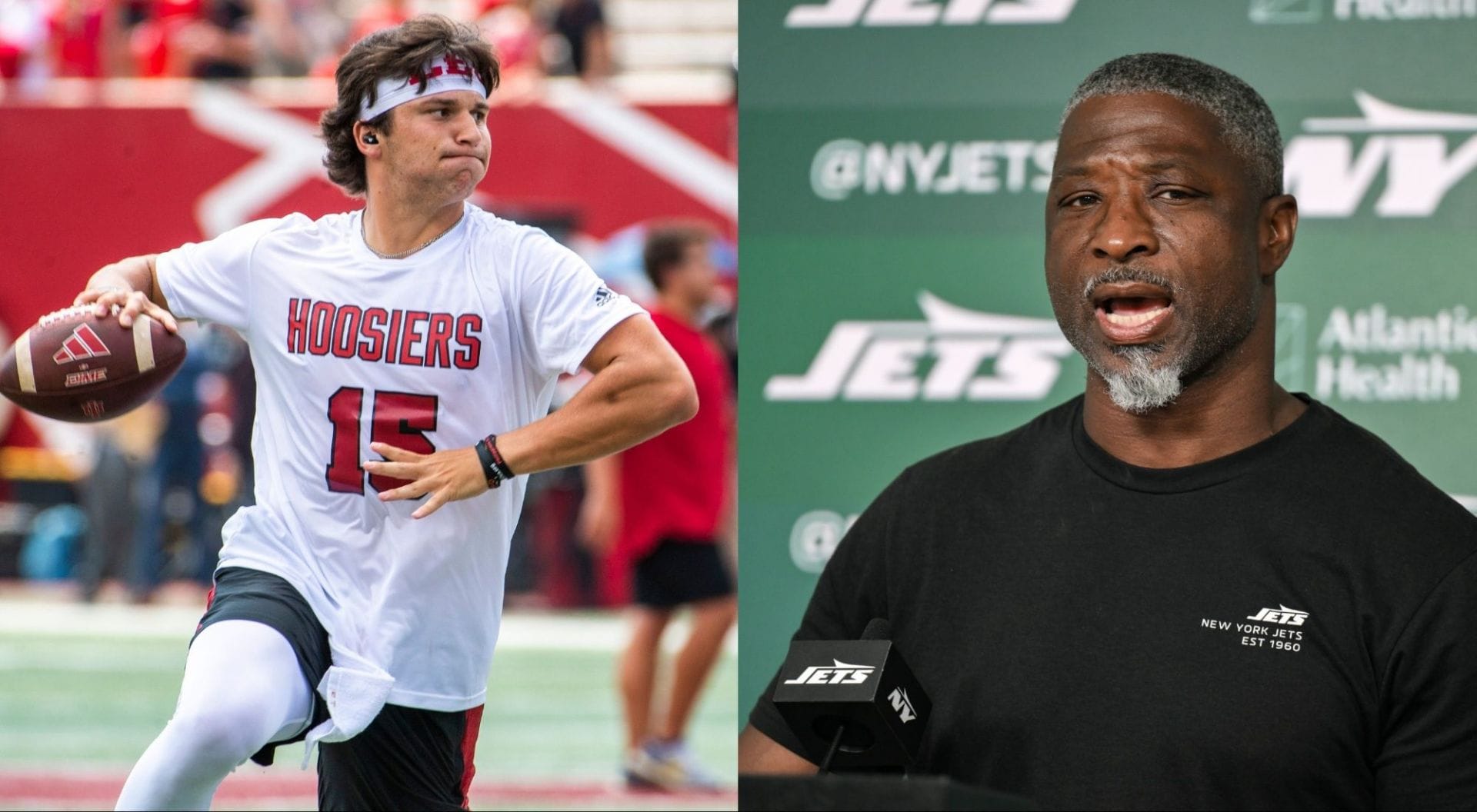 "Something me and Moug will talk about": Aaron Glenn reveals Jets' stance on signing Brendan Sorsby as Texas Tech QB enters supplemental draft