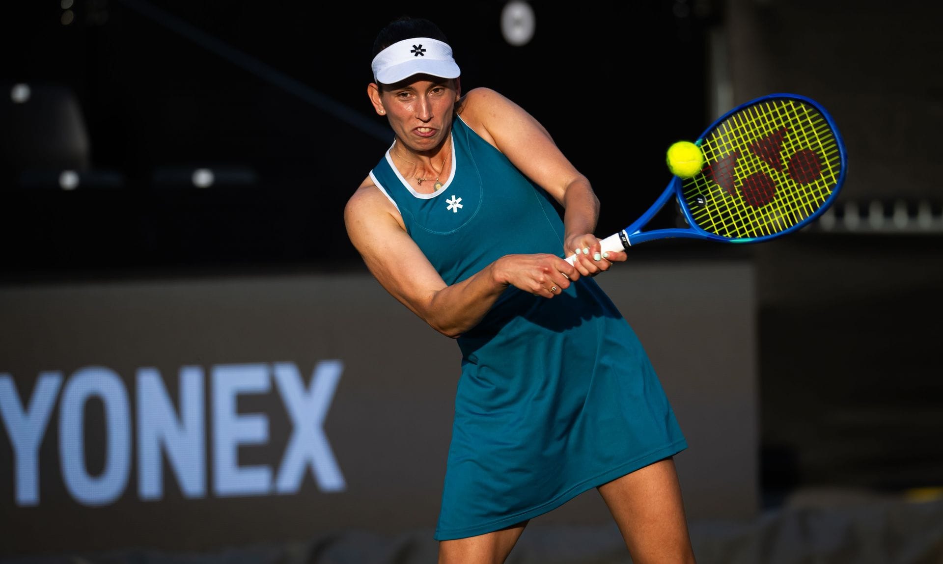 Elise Mertens no Bad Homburg Open 2026. (Fonte: Getty)