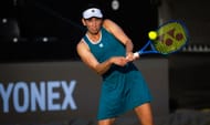 Elise Mertens no Bad Homburg Open 2026. (Fonte: Getty)