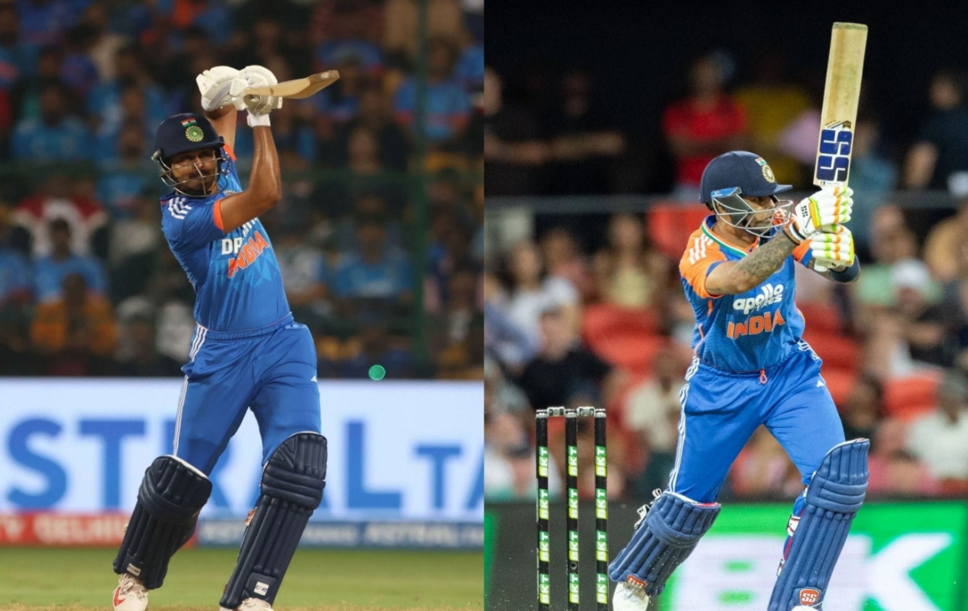 Shreyas Iyer vs Suryakumar Yadav - Comparing their T20 stats since the start of 2024 