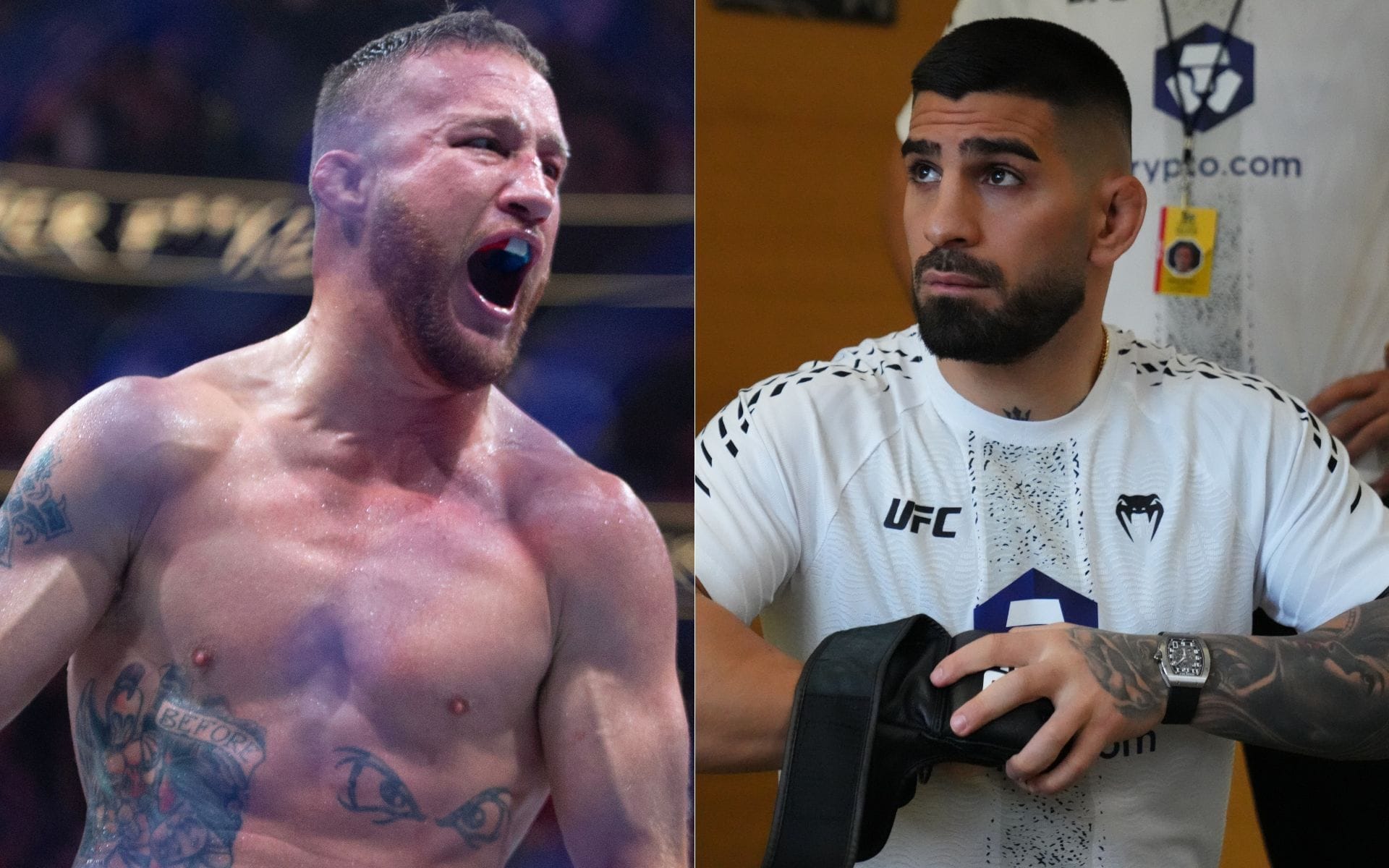 "Not scared of him" - Justin Gaethje suspects Ilia Topuria could suffer a Tony Ferguson-like decline